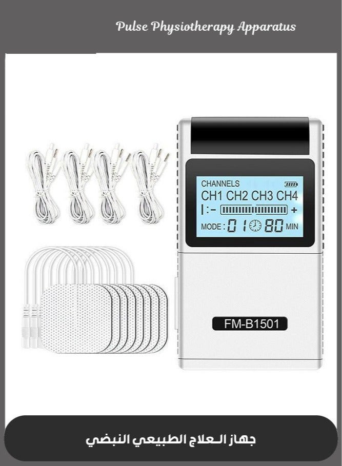 Arabest TENS Low Frequency Pulser Physiotherapy Device - Muscle Stimulator + Back Pain Relief and Management (Includes Electrode Pads) - Image 1
